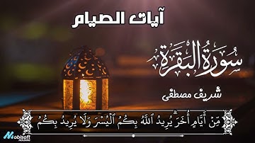 تلاوة خاشعة / شريف مصطفى/ Sherif mostafa