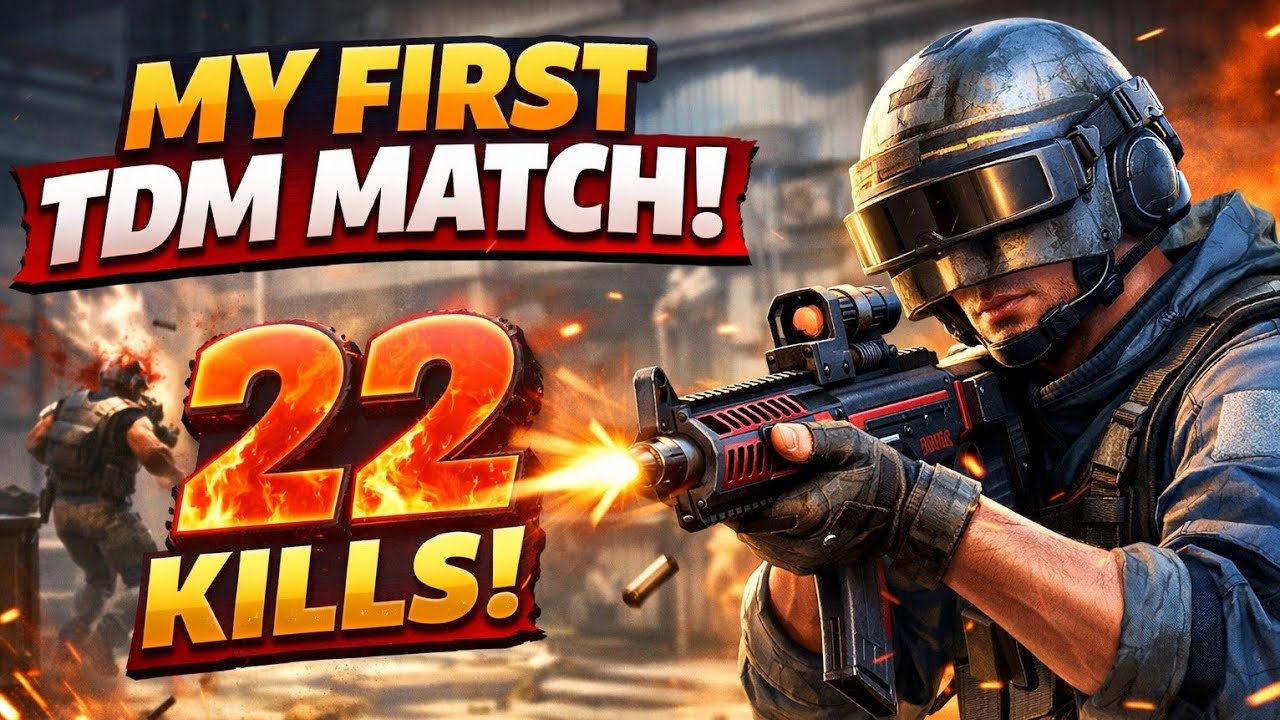 22 Kills in my first ever TDM! 🎮
