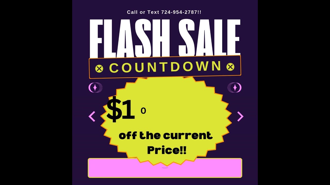 Flash Sale Countdown for Property 12 Pritchard Drive, Palm Coast, FL