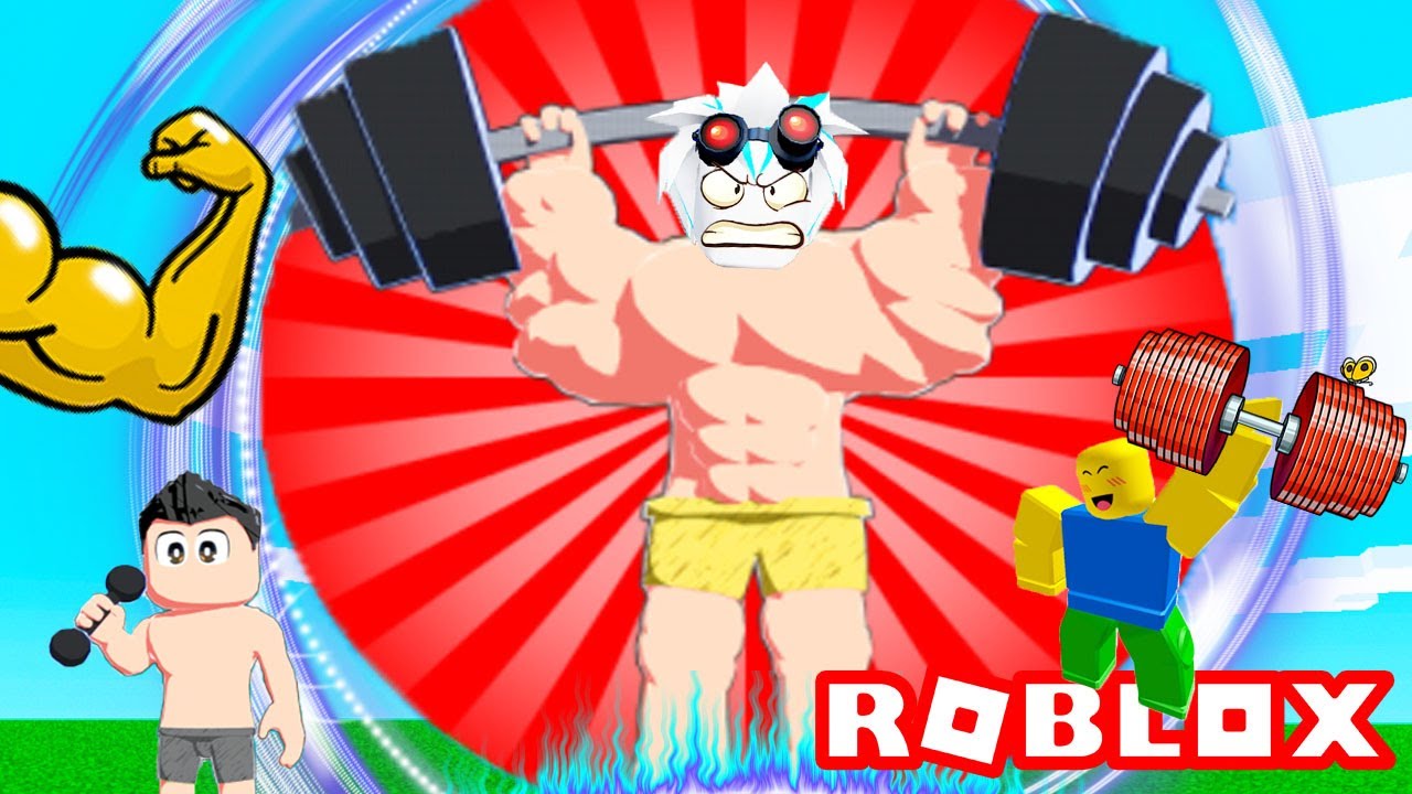 Я СТАЛ МОЩНЕЦКИМ КАЧКОМ! ROBLOX Infinity Power Simulator