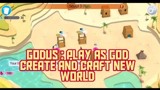 Godus Play as God Create and Craft a new world | Android and IOS gameplay