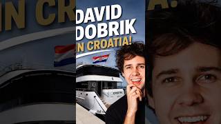 Nobody Expected Him on This Yacht #daviddobrik #daviddobrikvlogs  #cristal