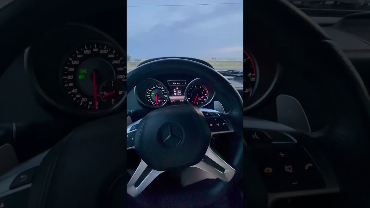 Разгон до сотни на G63 571 л.с 