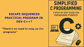 25. Escape Sequences Practical Program in Dev-C++