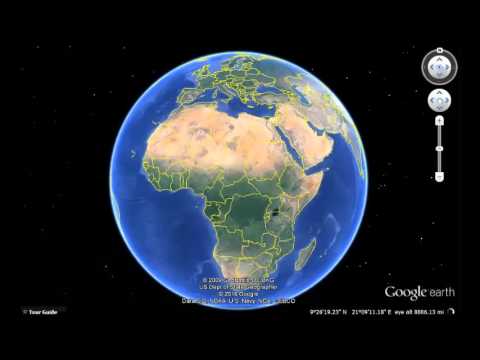 Ghana Google Earth View