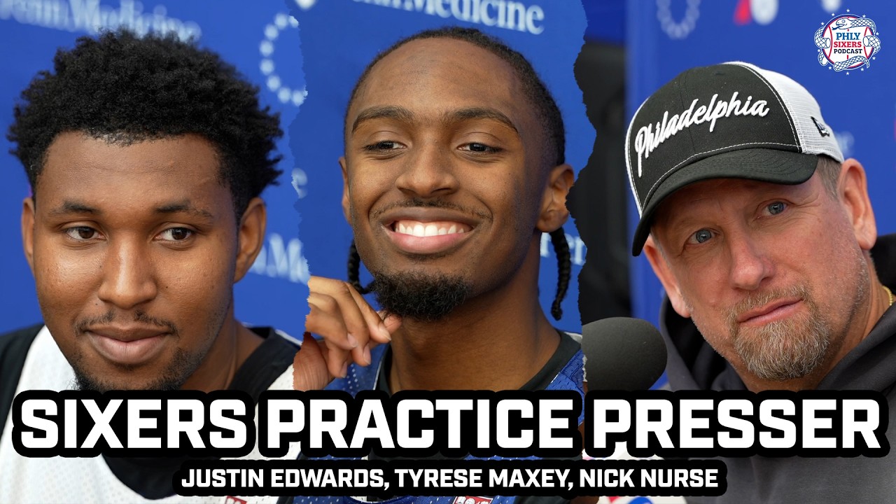 Tyrese Maxey on a Healthy Joel Embiid & Nick Nurse Gives Bona, Simons Update | Sixers Presser