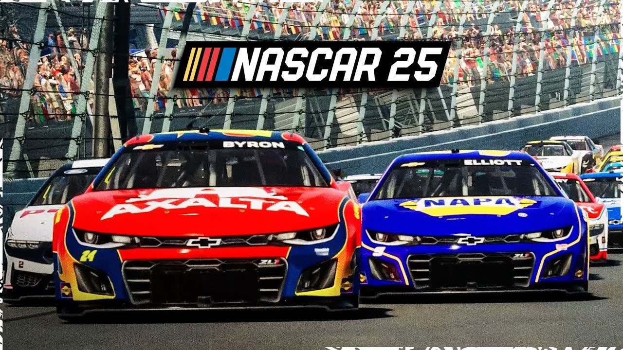 NASCAR 25 GAMEPLAY IS HERE! LETS TAKE A LOOK - YouTube