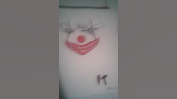 Stephen King - "It" Aka Pennywise (The Dancing Clown) Drawing/Book