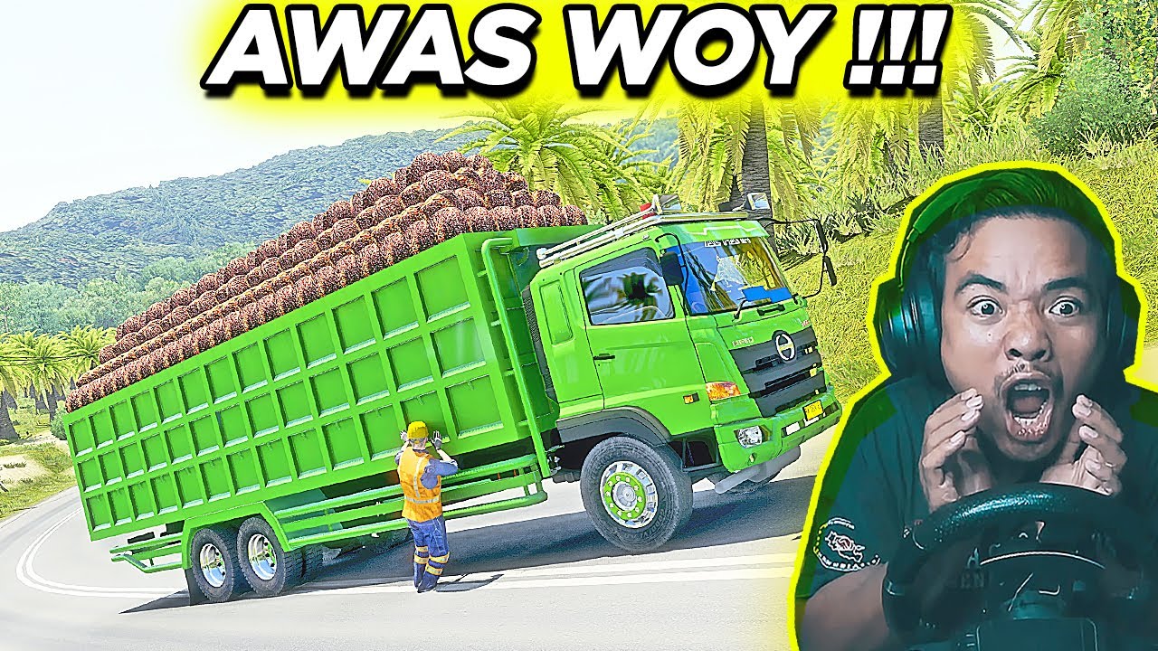 🔥AWAS!! Detik-detik Dump Truk HINO Gagal Nanjak di Bukit Kodok?? - ETS2