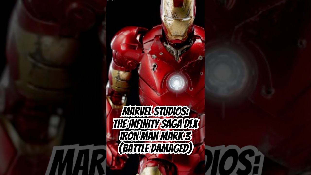 The Infinity Saga DLX Iron Man Mark 3 (Battle Damaged) 