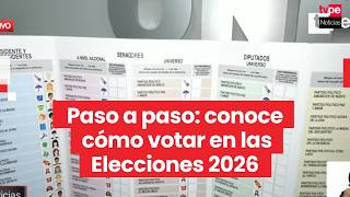 2026 Elections Onpe Explains The Correct Voting Procedure