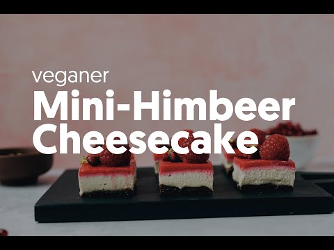Video: Mini-Cheesecakes Mit Himbeeren