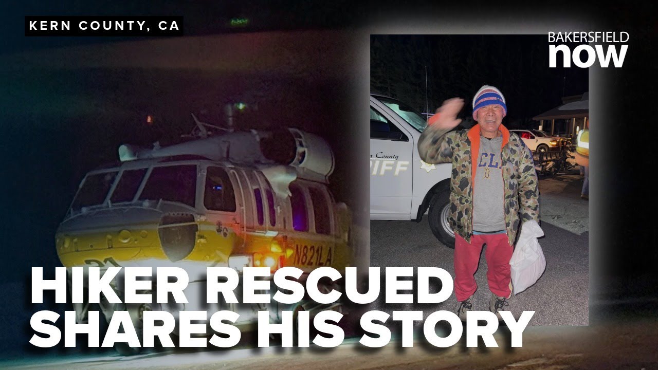 Elderly hiker rescued from Mt. Pinos shares his story after stranded in freezing condition