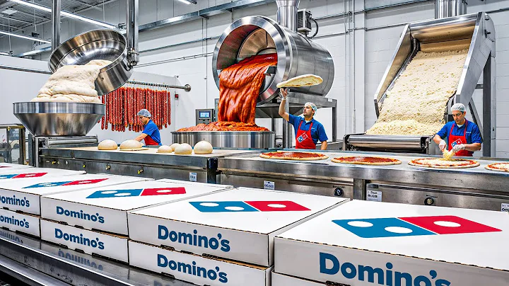 How Domino's Pizza Is Made In Factory & Store