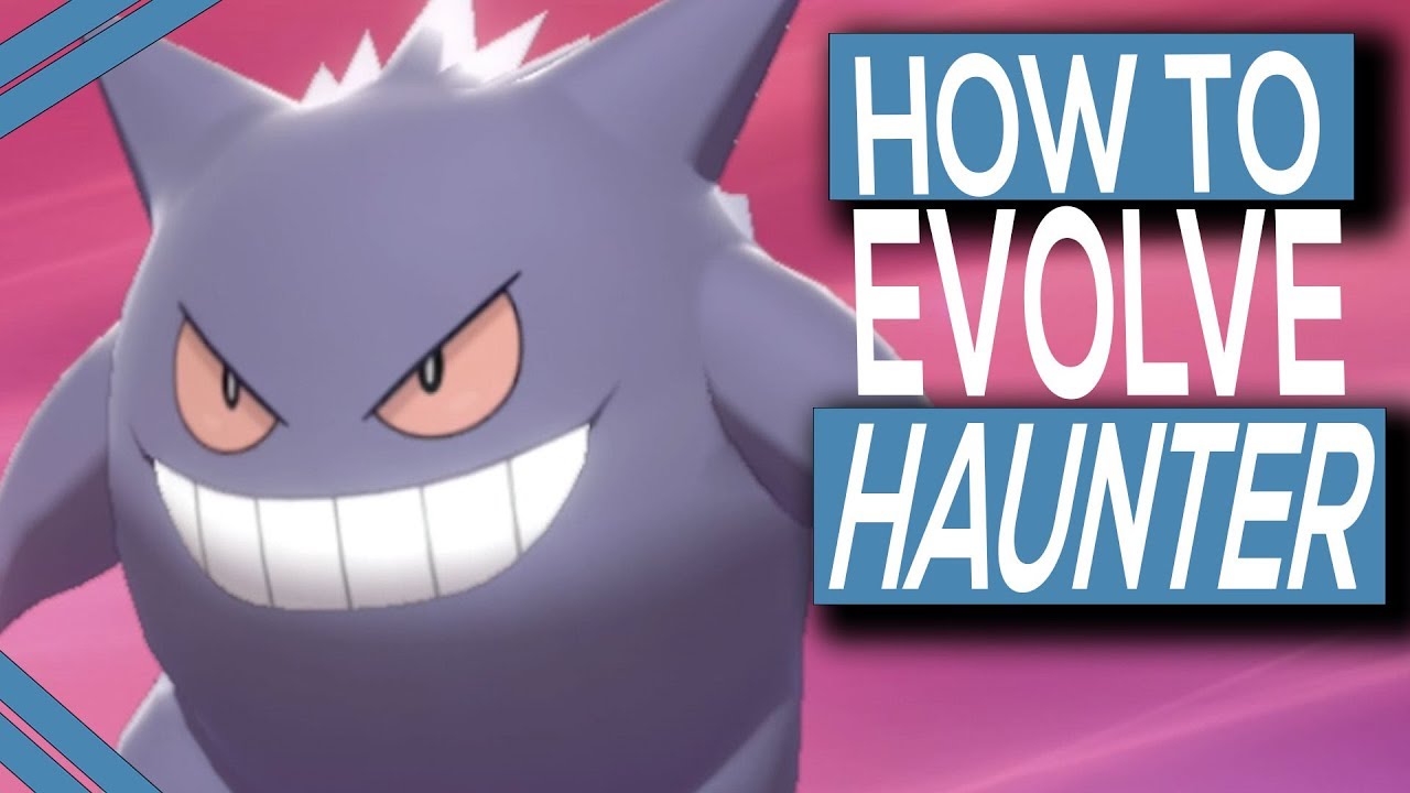 How To Evolve Haunter Into Gengar In Pokemon Sword Shield YouTube How To Evolve Haunter Into Gengar In Pokemon Sword Shield YouTube