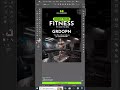 Gym poster design in Adobe illustrator tutorial #adobeillustrators