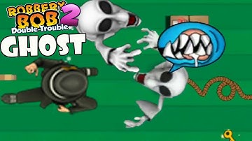 Robbery Bob 2 - Secret Agent Suit Vs Mario Ghost - part 6