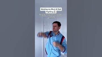 Hearing My Mum & Dad Fighting #comedy #funny #viral #foryou #shorts #fyp