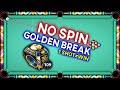 9 ball Table Golden Break Trick Shots No Spin Use 😲 1 Shot=Win 8 ball pool Miami