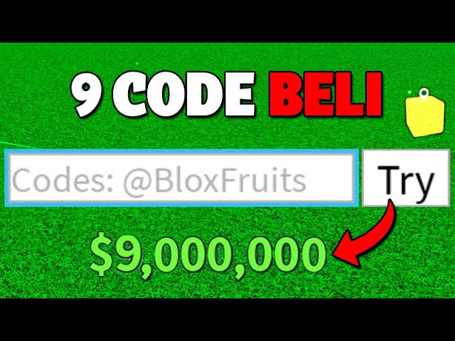 blox fruit codigo de dinheiro