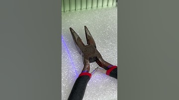 Rust Removal with xTool F1 Laser Engraver