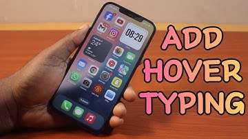 How to Add Hover Typing to Control Center on iOS 18