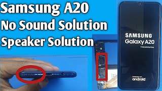 Samsung a20 speaker problem solution/samsung a20 ringer solution/a20 no sounds solution/low sound