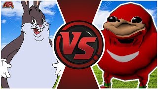 Big Chungus Vs Ugandan Knuckles Animation Meme Animationrewind