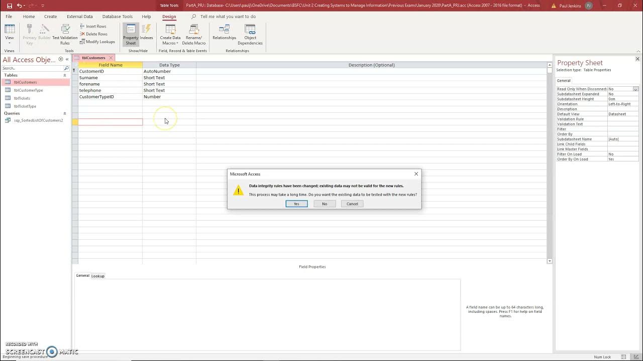 Unit 2 - Setting up a Presence Check - YouTube