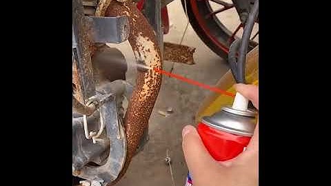 Car rust remover instant spray