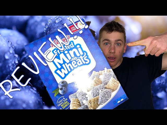 Blueberry Cereal  Kellogg's® Frosted Mini-Wheats®