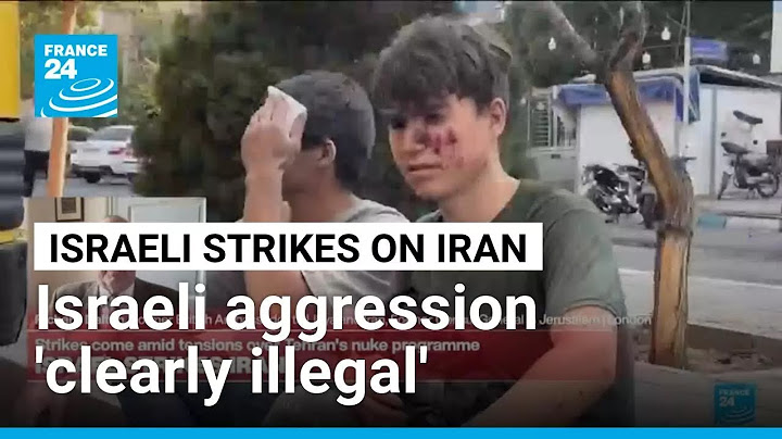Israeli aggression 'clearly illegal, allies left floundering' • FRANCE 24 English