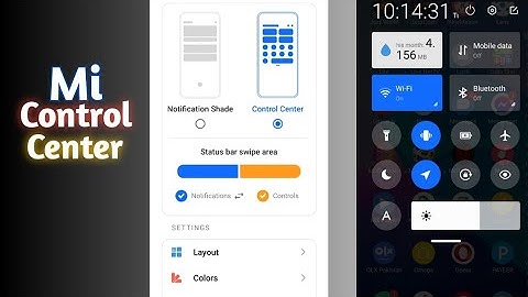 Customized Notifications and Quick Actions ||How to set MI control panel in any Android phone