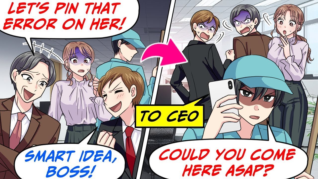 I Was Just a Cleaner… Until My Boss Tried to Use Me as a Scapegoat. [RomCom Manga Dub]