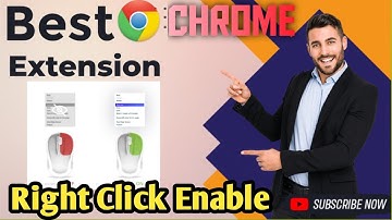 Right Click Enable Chrome Extension Tutorial