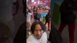 #taysavage & #fos walking through Time Square with #oblock #munnaduke and more #shorts #shortvideo