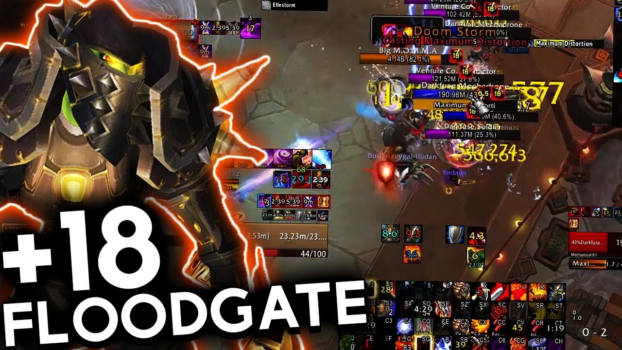 Floodgate +18 | Colossus Prot Warrior | TWW SEASON 3 M+