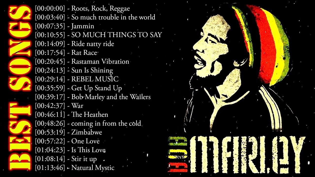 Bob Marley Greatest Hits Reggae Song 2022 Top 20 Best Song Bob Marley Hits Full Album YouTube