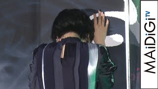 平手友梨奈、緊急事態？　滝藤賢一の「怖いもの」で笑い止まらず…　映画「さんかく窓の外側は夜」完成披露試写会