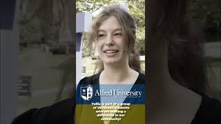 Alfred University | Ukrainian Student Experience | Yuliia