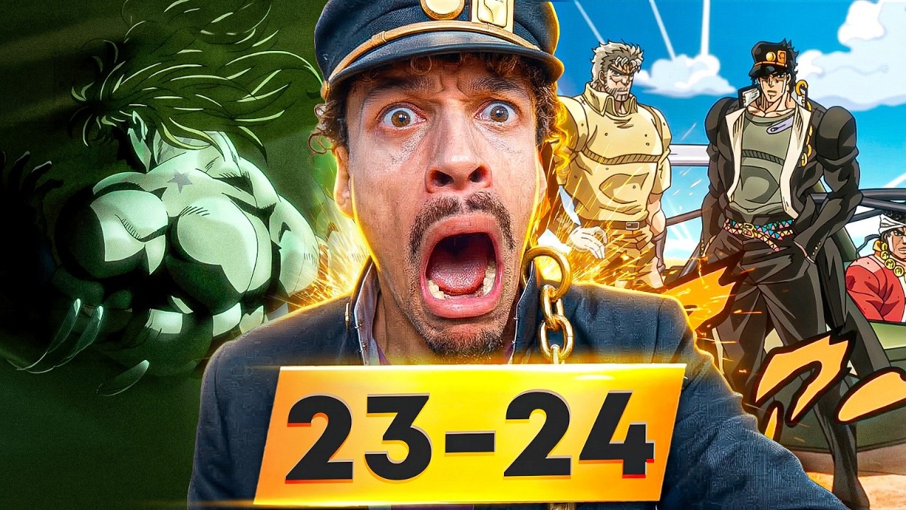 ON S'APPROCHE DE DIO ! L'ARC ÉGYPTE COMMENCE ! (React JOJO Partie 3)