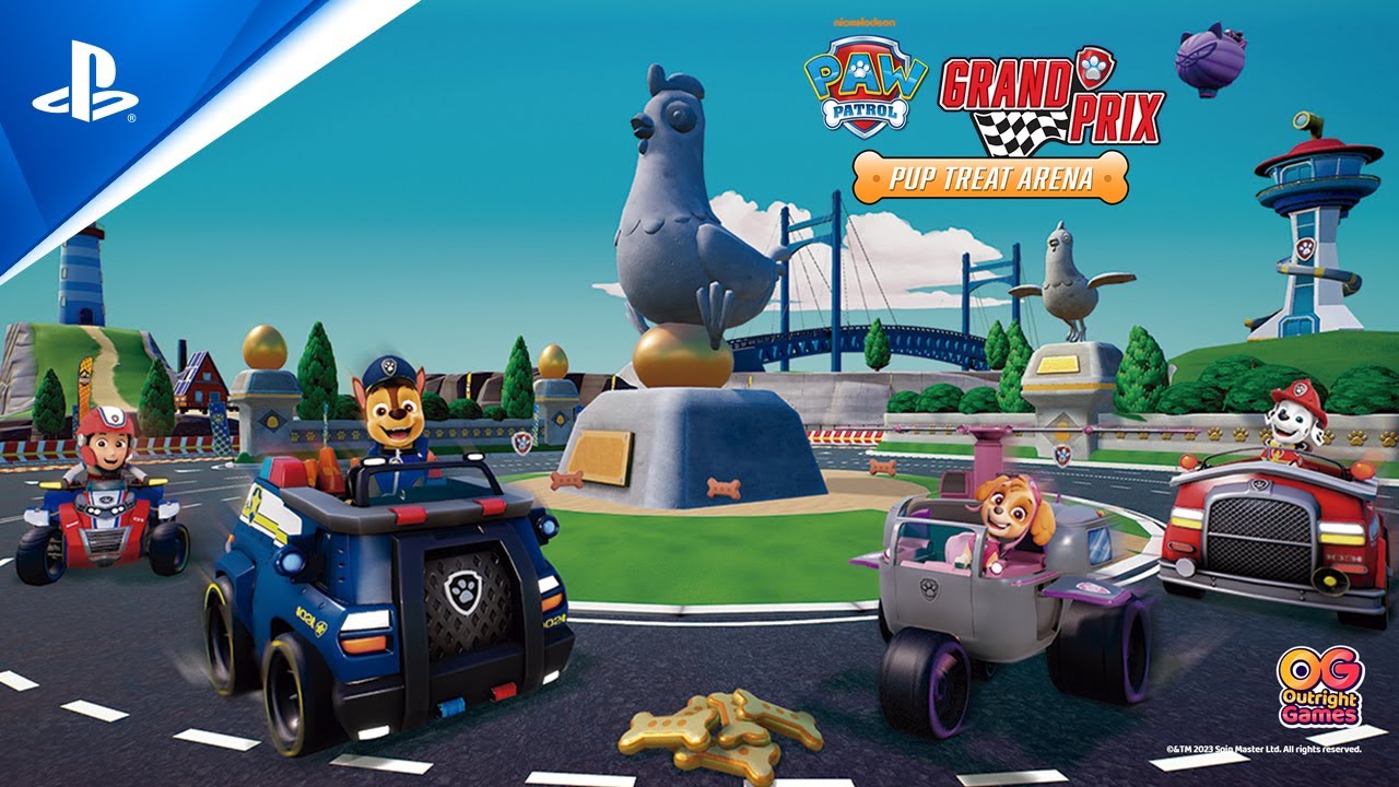 Paw Patrol: Grand Prix - Pup Treat Arena DLC Launch Trailer | PS5 & PS4  Games - YouTube