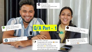 Our First Ever QnA With You Guys❤️❤️ ( Part 1 )