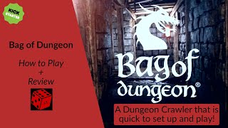 How to Play + Review | Bag of Dungeon