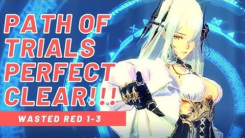 Exos Heroes - Path of Trials: Wasted Red Perfect Clear