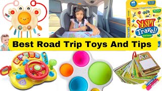 15 Best Toys For Road Trips | Travel Friendly Kids Toys And Activities With Tips |Travel Essentials