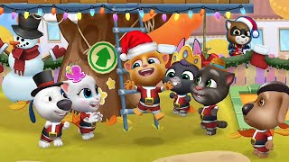 My Talking Tom Friends new Update Christmas 2022 New Member Talking Ginger Joins House Party screenshot 2
