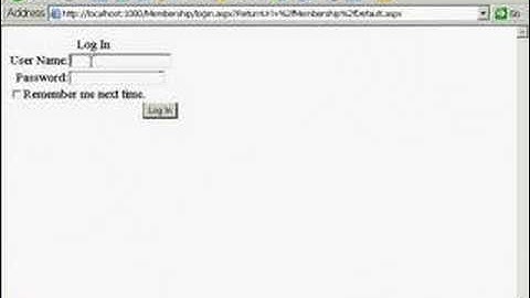 ASP.Net 2.0 Membership III - CreateUserWizard  - Shal