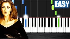 Celine Dion - My Heart Will Go On - EASY Piano Tutorial by PlutaX  - Durasi: 3:33. 