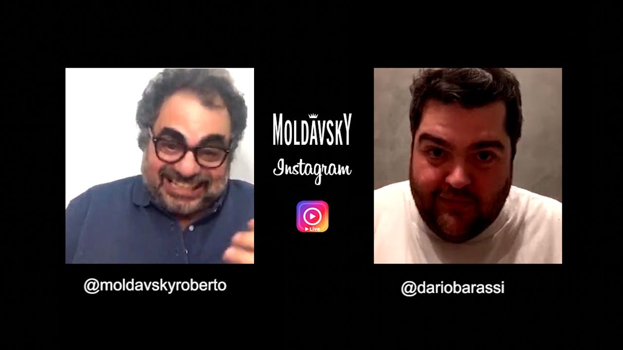 Moldavsky Temporada de Casa Instagram Live con Dario Barassi